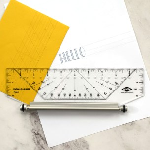 This parallel glider (also known as a rolling ruler) will serve you well for decades to come.