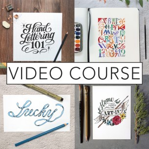 TPK's Hand Lettering 101 eCourse